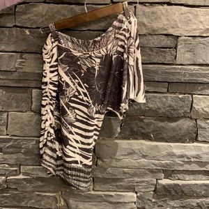 Off the shoulder top with sparkles